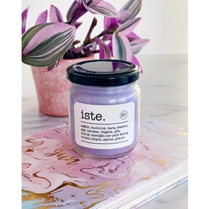 İSTE LİLA KOKULU KAVANOZ MUM