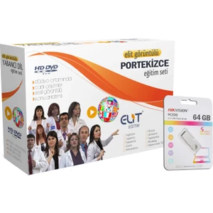 Elit Eğitim Portekizce Görüntülü Eğitim Seti 64 GB USB Bellek Içerisinde