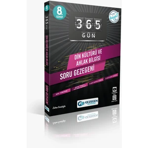 Gezegen Yayıncılık 8.Sınıf LGS  Din Kültürü ve Ahlak Bilgisi 365 Gün Soru Gezegeni