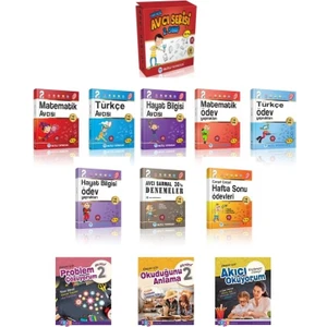 Mutlu Yayıncılık 2. Sınıf Avcı Serisi Problem Çözüyorum-Okuduğunu Anlama-Akıcı Okuyorum Seti 2022