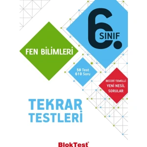 Tudem BlokTest 6. Sınıf Fen Bilimleri Tekrar Testleri