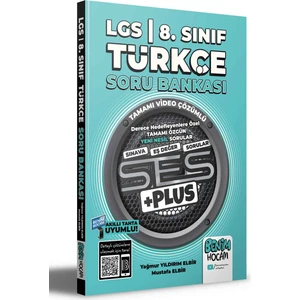 Benim Hocam Yayınları LGS 8.Sınıf Türkçe Ses Plus Soru Bankası
