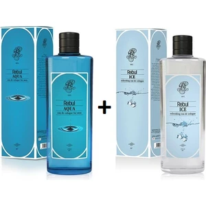 Kolonya Aqua 270 ml Cam Şişe & Rebul Kolonya Ice 270 ml Cam Şişe