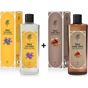Kolonya Lavanda 270 ml Cam Şişe & Rebul Kolonya Dark Spıce 270 ml Cam Şişe