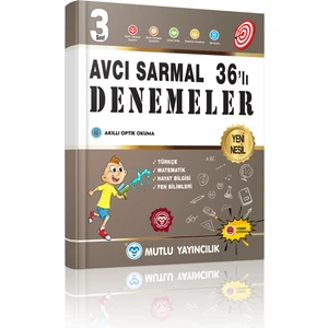 Mutlu Yayıncılık 3. Sınıf Çarşaf Çarşaf 36'Lı Deneme