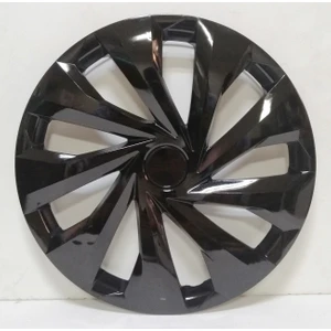 Çobanoğlu Grup Lada Uyumlu Piano Black Jant Kapağı 14 Inç 4 Adet  1 Takım  Ve Amblem