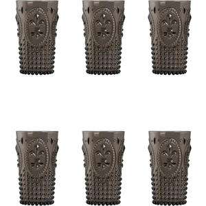 EW's Kitchenware Akrilik Mavi 6 LI Uzun Bardak & Su Meşrubat Bardağı 750 ml ( Cam Değildir )