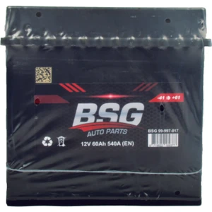 Bsg Akü 12V 60AH 540CCA D23 Düz Smf Exmet Ind Sulu 173X304X224