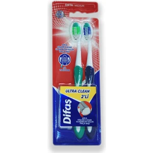 Ultra Clean 2'li Diş Fırçası Orta
