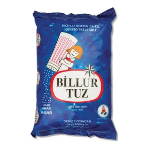 Tuz Rafine Iyotlu Sofra Tuzu 750 gr x 4