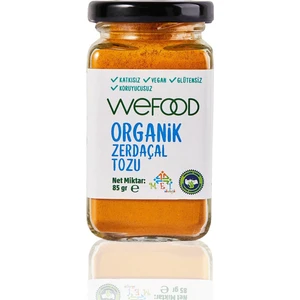 Organik Glütensiz Vegan Katkısız Zerdeçal Tozu 85 gr