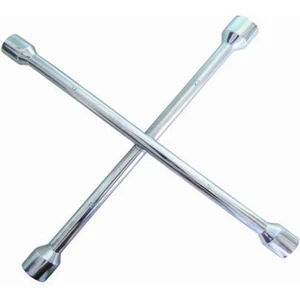 Tüm Araçlara Uygun Çelik Bijon Anahtarı 4 Lü 17 19 21 23 Diş