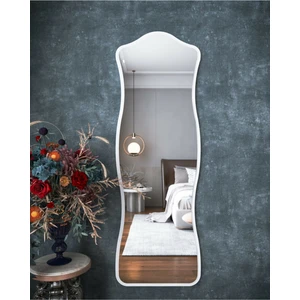 Beyaz Dekoratif Boy Aynası 150X50