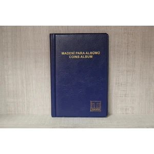 Koleksiyon Market Teksöz Teksöz Madeni Para Albümü Kapamalı 60 Adetlik Lacivert