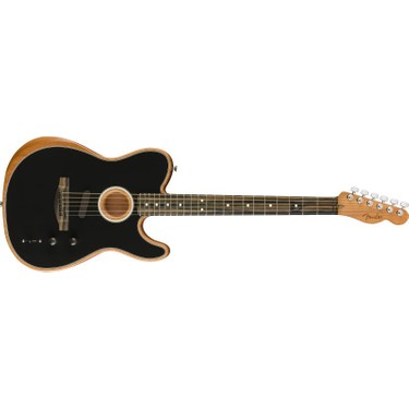 Fender american acoustasonic telecaster outlet black