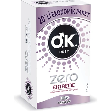 Okey Zero Extreme 20'li