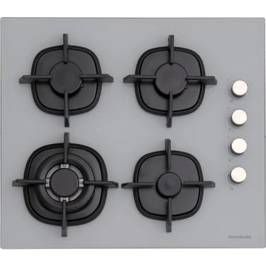 Silverline CS5429S01 Gri Ankastre Ocak -
