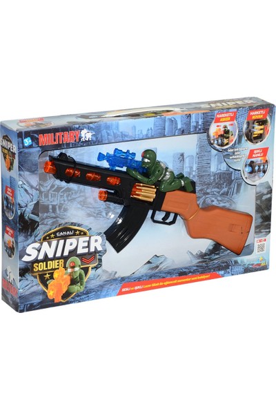 Can Ali Toys CNL-3801 Can Ali Toys, Sniper Soldier Tüfek