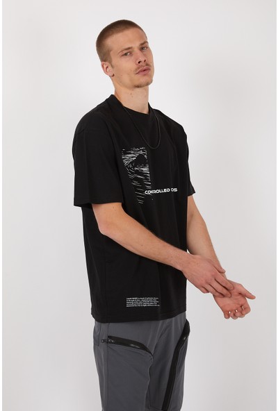 Ress Premium Grafik Baskılı Oversize T-Shirt