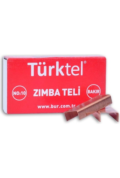 Türkpen Türkoffice Zımba Teli No:10 Bakır