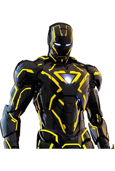 Hot Toys Neon Tech Iron Man 2.0 Diecast Exclusive Sixth Scale Figure MMS523