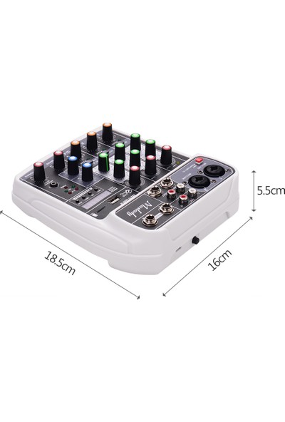Muslady Aı-4 Kompakt Ses Kartı Karıştırma Konsolu Dijital (Yurt Dışından)