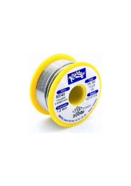 200 Gram 1.2 mm Pastalı Lehim Teli