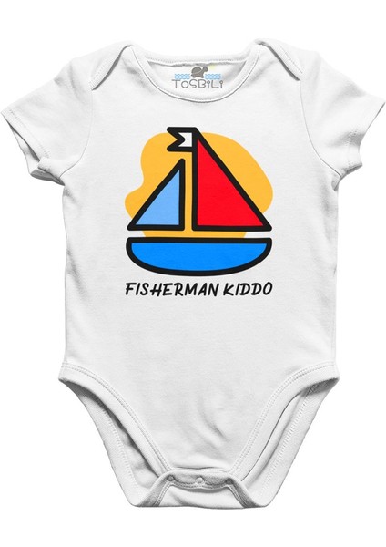 Fisherman Kiddo Beyaz Bebek Body