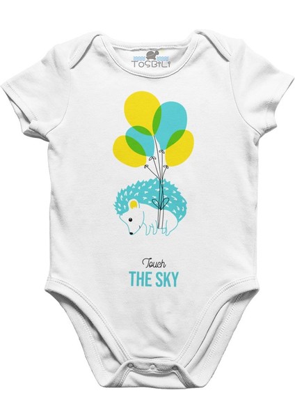 Touch The Sky Beyaz Bebek Body