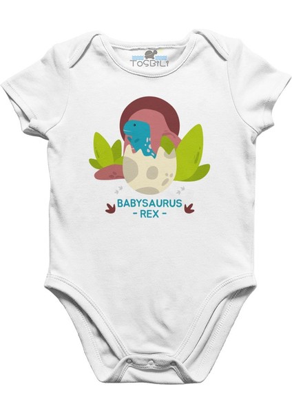Baby Rex Beyaz Bebek Body