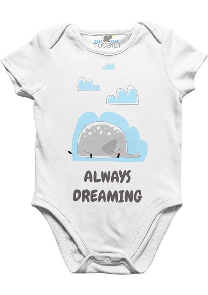 Always Dreaming Beyaz Bebek Body