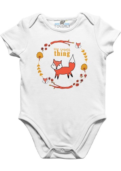 The Cutest Thing Beyaz Bebek Body