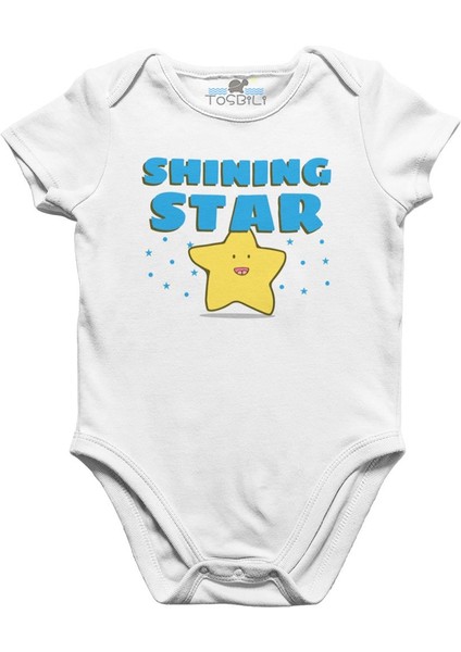 Shining Star Beyaz Bebek Body