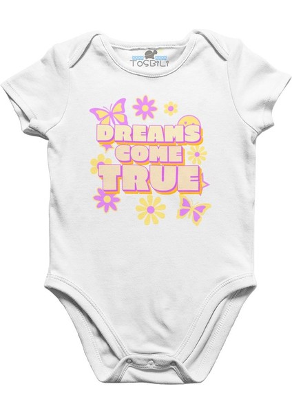 Dreams Come True Beyaz Bebek Body