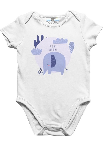 Bath Time Beyaz Bebek Body