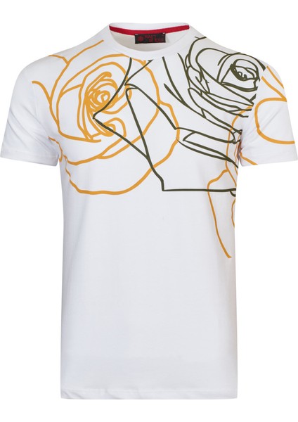 Raınsnow Erkek Sıfır Yaka T-Shirt