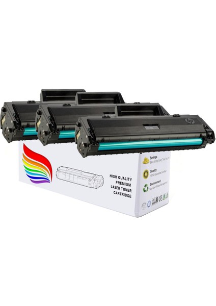 M106A / Hp Laser 107A/107R/107W Muadil Toner Çipsiz 3 Lü Paket