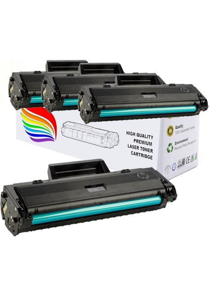 Hp 106A W1106A Hp M107,MFP 135,MFP 137 Muadil Toner 4'lü Paket
