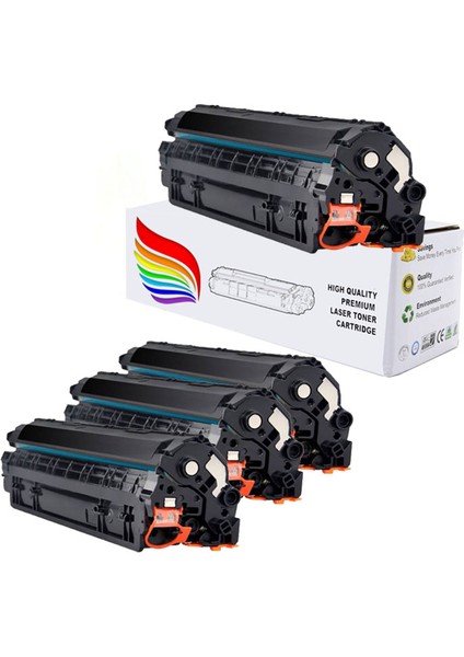 Hp Laserjet Pro Mfp M125A 83A Muadil Toner 4'lü Paket