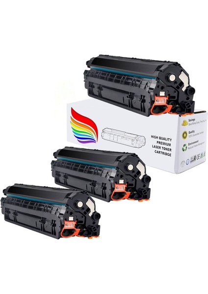Laserjet Pro M1132 Mfp Muadil Toner 85A Muadil Toner 3'lü Paket