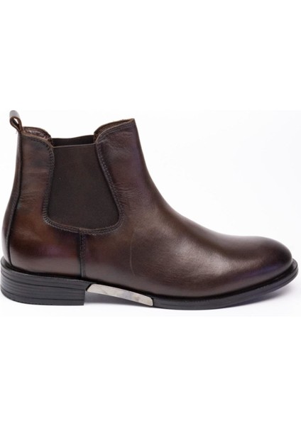 12275 Deri Klasik Erkek Bot