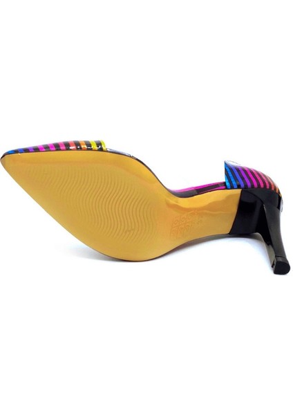 Linda Model 8 cm Topuklu Hologram fırsatları