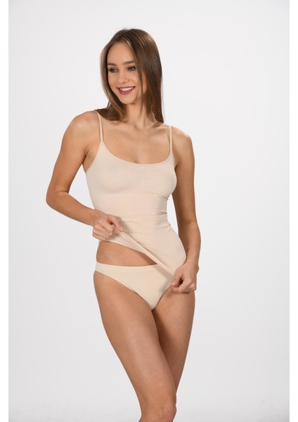 1001 Bayan Ince Askılı Ten Korseli Atlet fırsatları