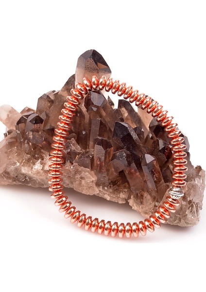 Hematit Taşı Bileklik Rose Renk