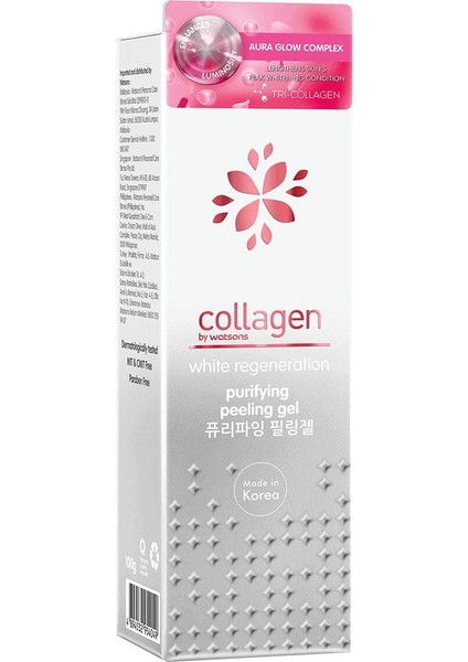 Collagen By Watsons White Regenerataion Peeling Jeli 100 gr