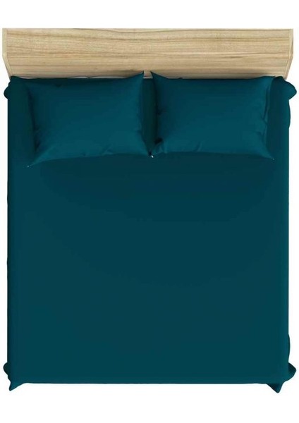 120’LİK Penye Lastikli Çarşaf 120*200 cm (Koyu Petrol Yeşili)
