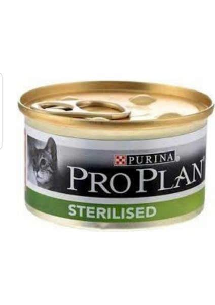 Proplan Sterilised Ton Somonlu Kısır Kedi Konservesi 85 gr 6 Adet