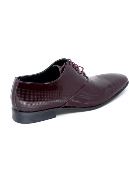 Trendyshose 6858 Erkek Jurdan Taban Bordo Rugan Ayakkabı fırsatları