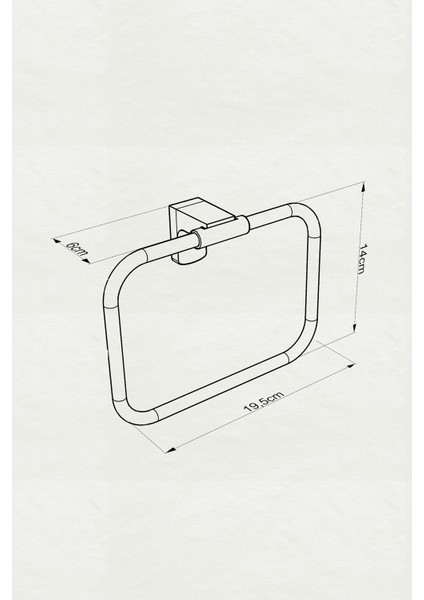 Neux Black Yuvarlak Havlu Kağıtlık modelleri