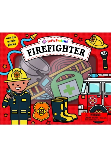 Priddy Books Prı-Let's Preten Firefighter